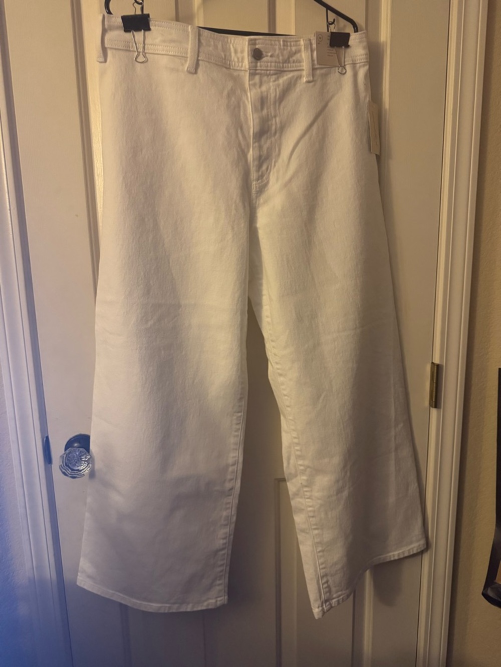 Universal Thread White Wide-Leg Jeans